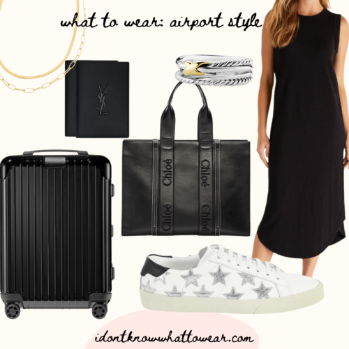 what to wear to the airport: 5 easy airport outfit ideas