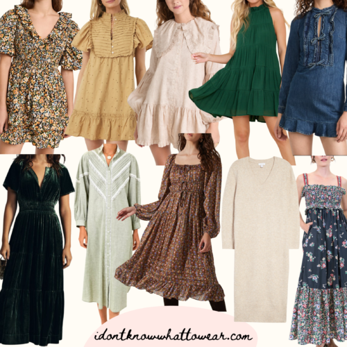 10 Easy to Wear Fall Dresses